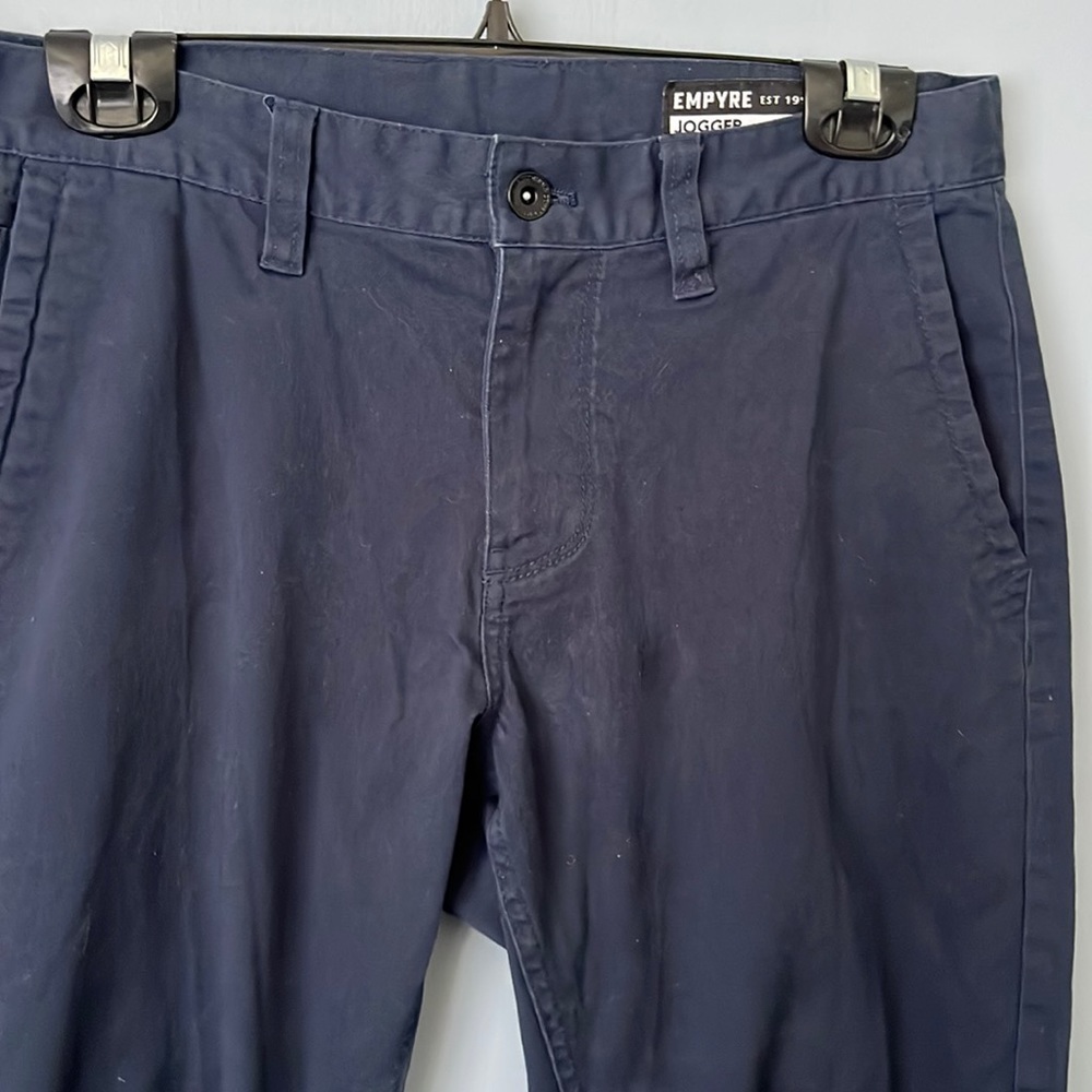 EMPYRE navy jogger pants